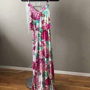 Floral maxi dress